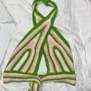 BEGINNING BOUTIQUE “whitsundays crop top multi”